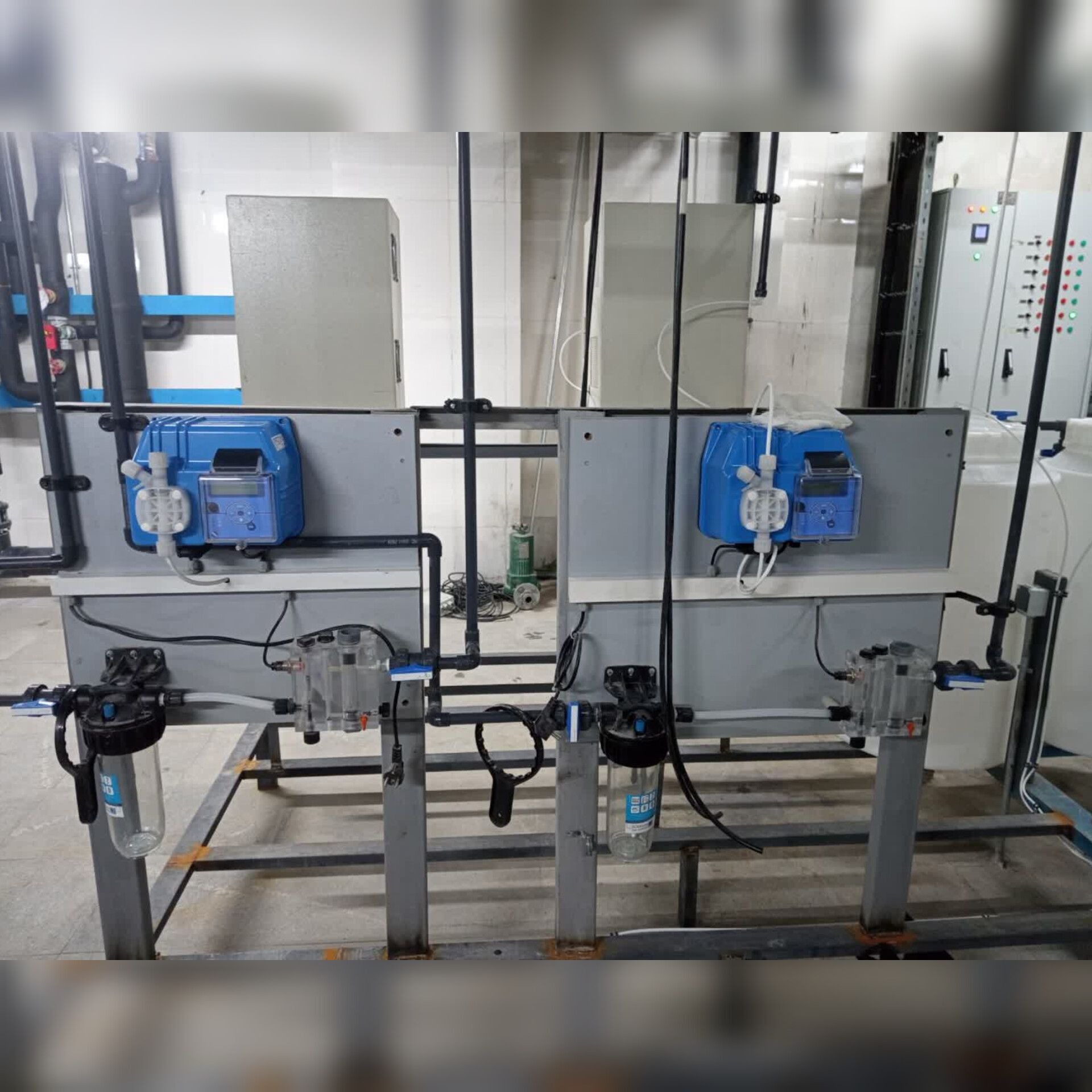 تاسیسات ساختمانی صنعتی استخر موتور خانه