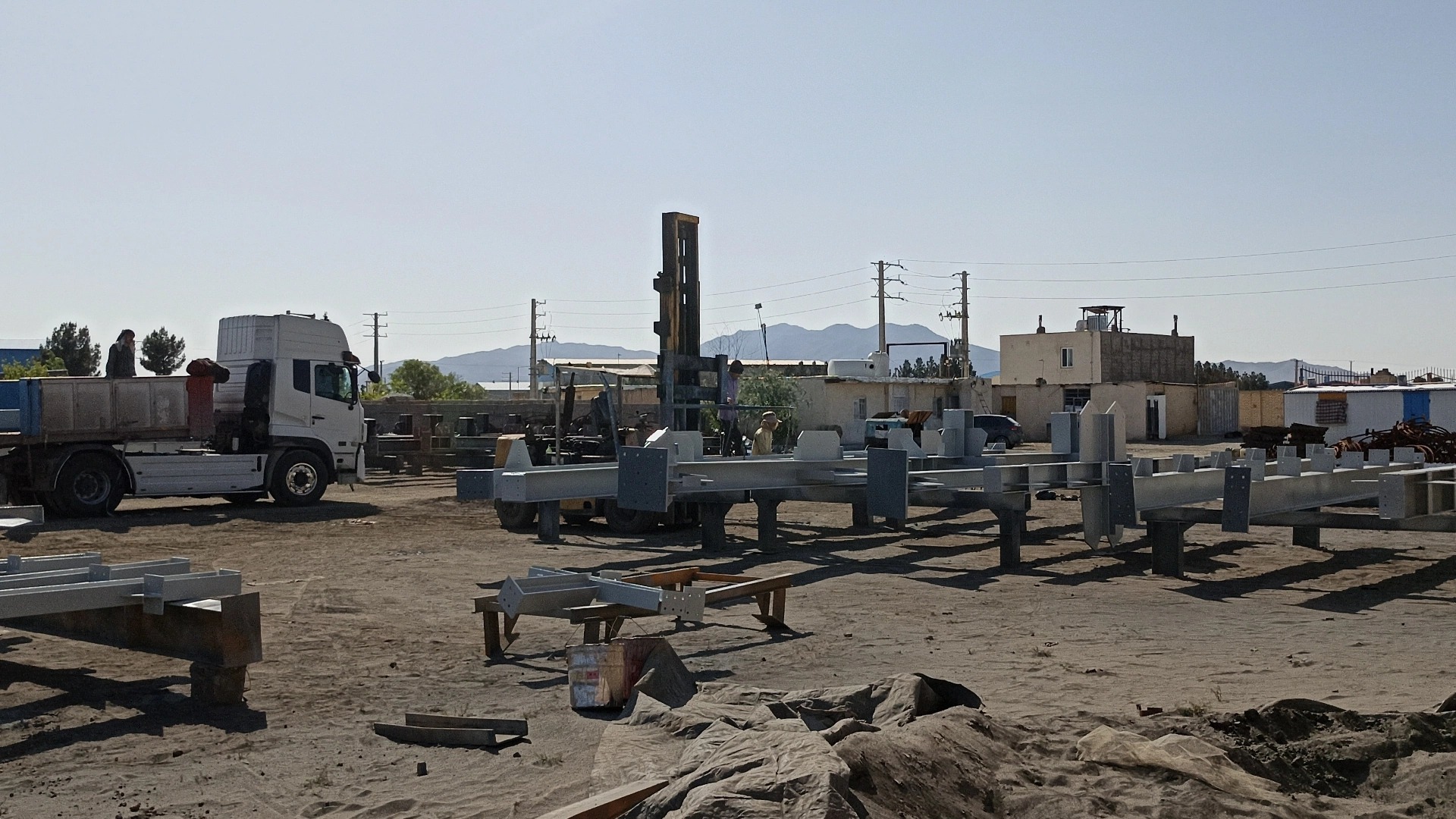 سندبلاست و رنگ آذران(زینالی)