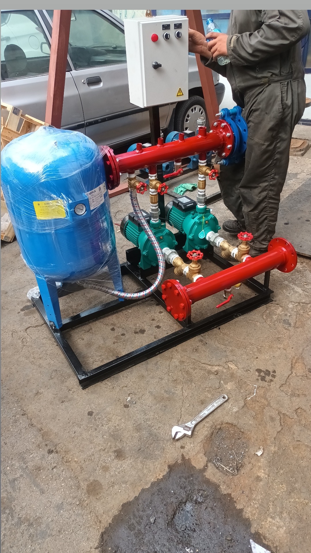 بوستر پمپ های اتش نشانی وابرسانی