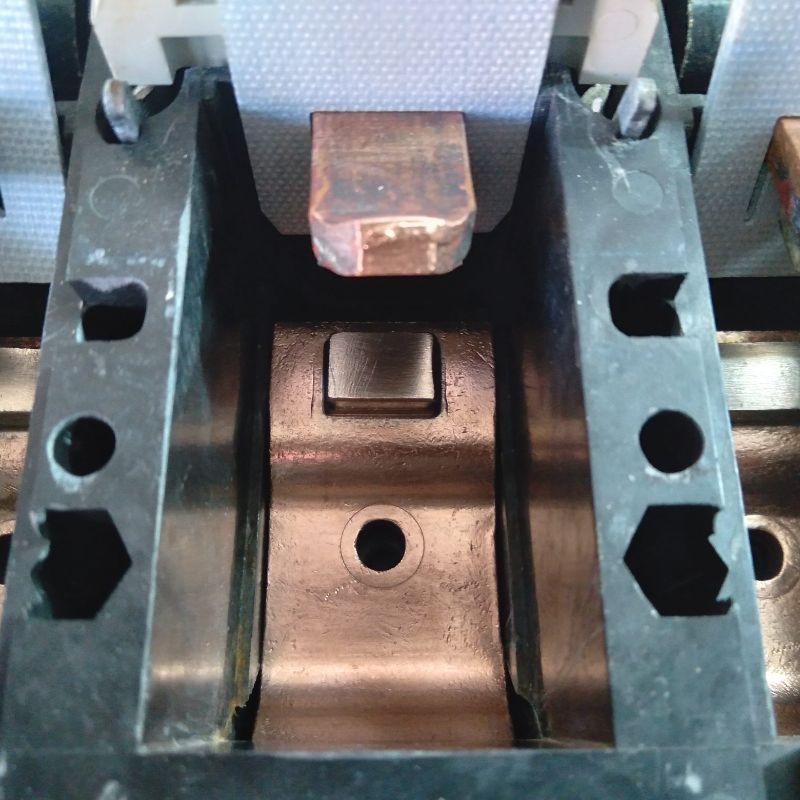 پلاتین سازی و تعمیر کنتاکتور کلید اتومات