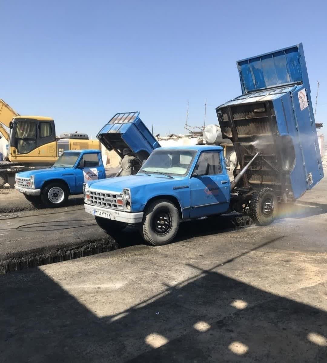 حمل نخاله ساختمانی صادقی