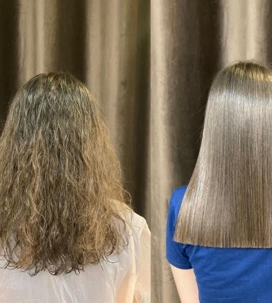 سالن زیبایی خدمات لاین های ناخن کراتین و