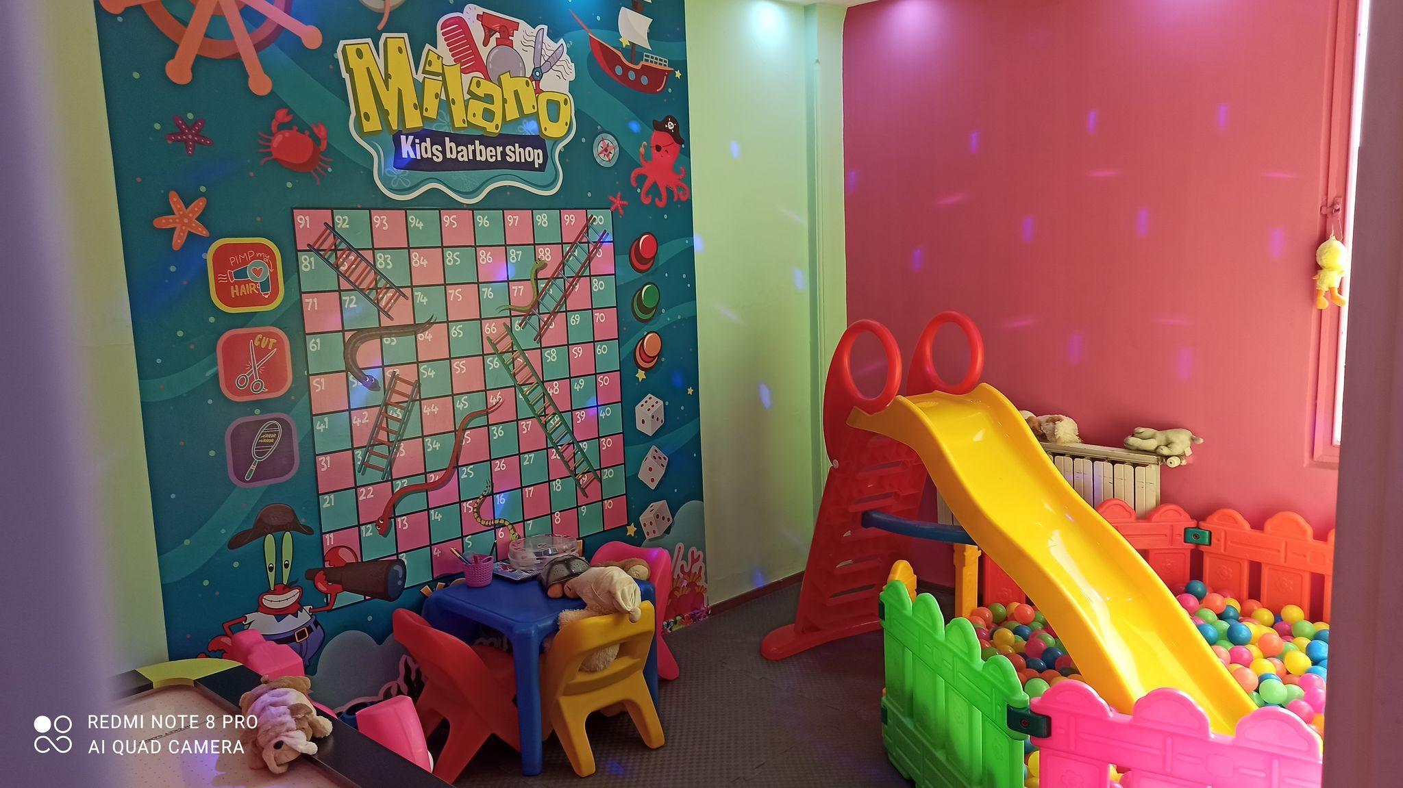 ارایشگاه کودک میلانو