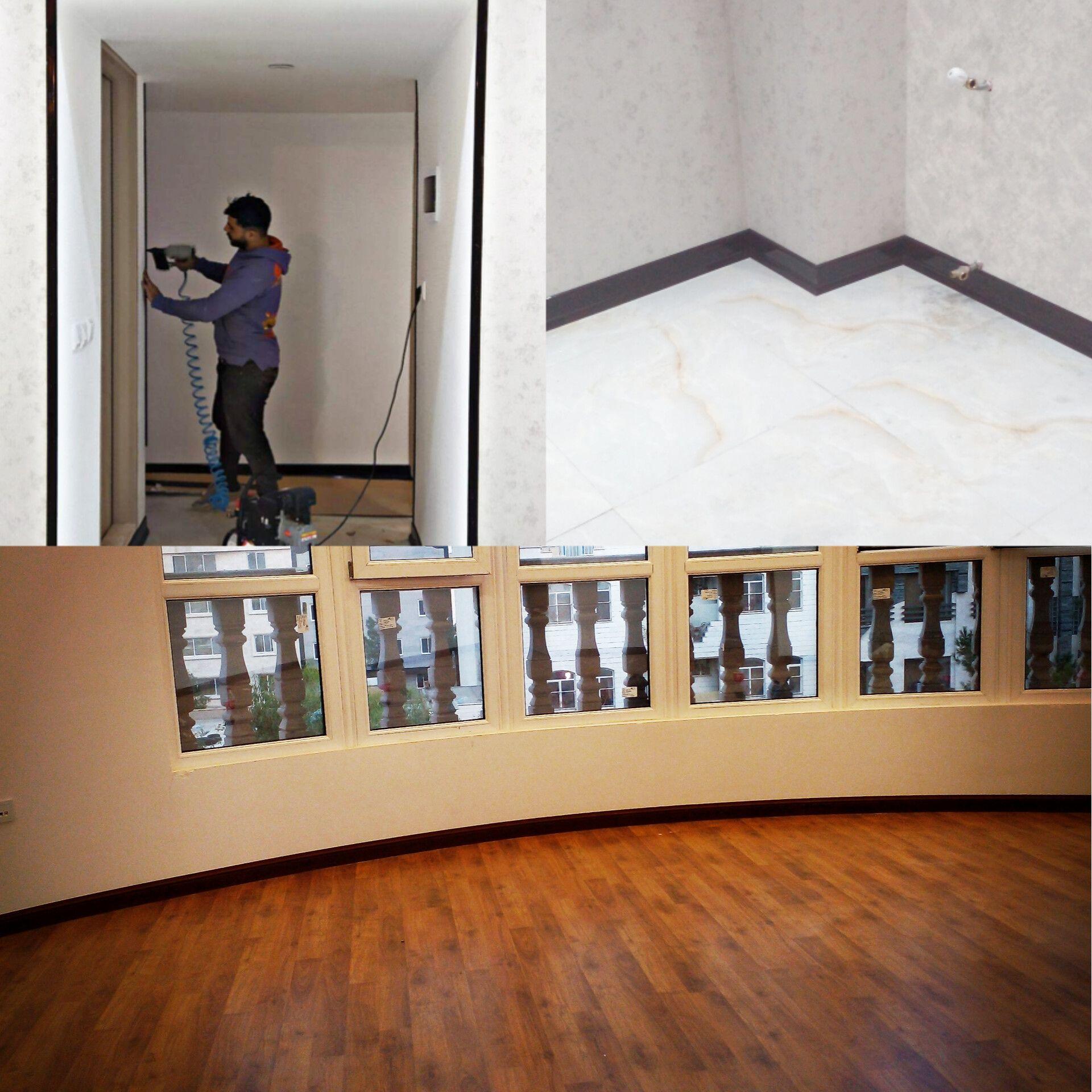 نصب پارکت کفپوش قرنیز سمنان