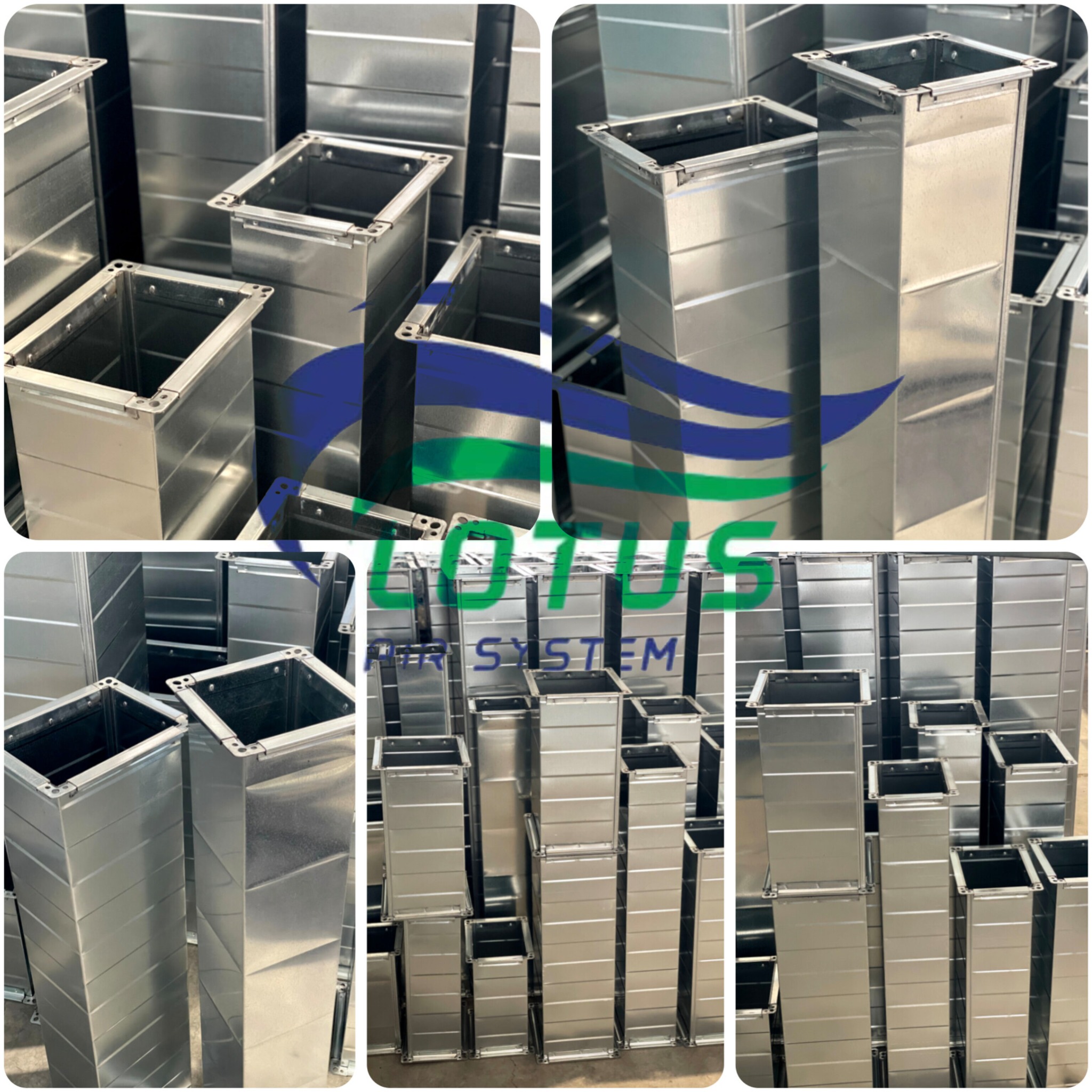 فروش عایق وساخت کانال گالوانیزه صنعتی