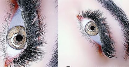 اکستنشن مژه لیفت و لمینت مژه و ابرو