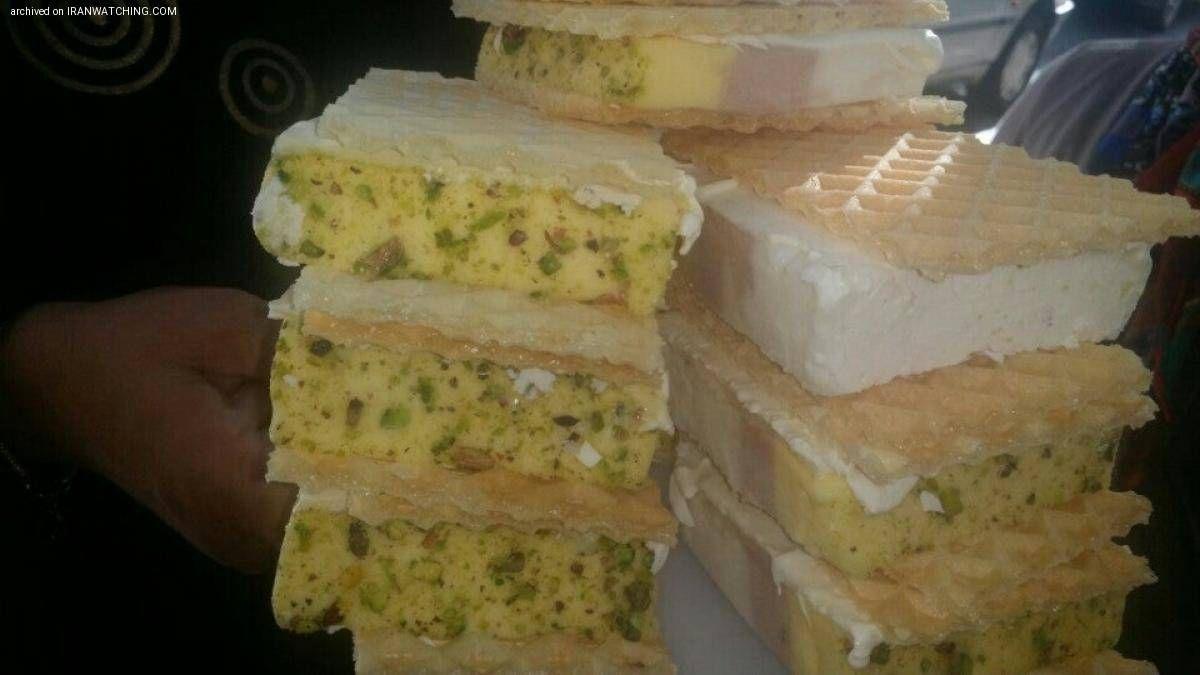 بستنی سنتی شرق گیلان تلوم