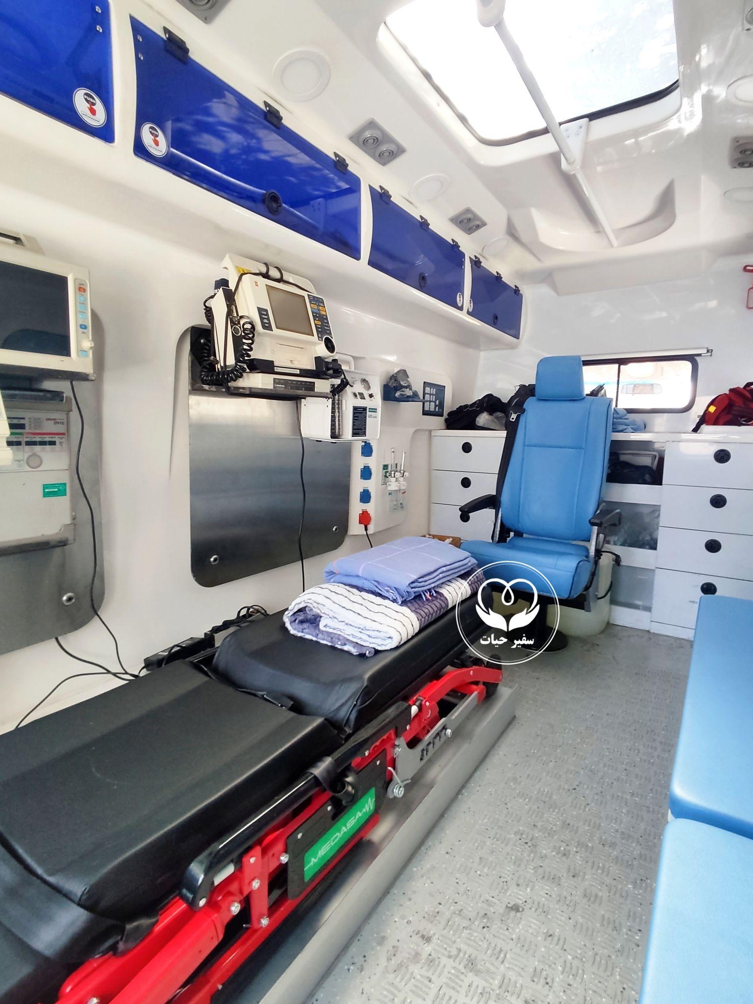 مرکز آمبولانس خصوصی سفیر حیات