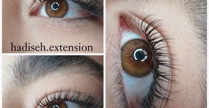 اکستنشن و لیفت مژه و ابرو
