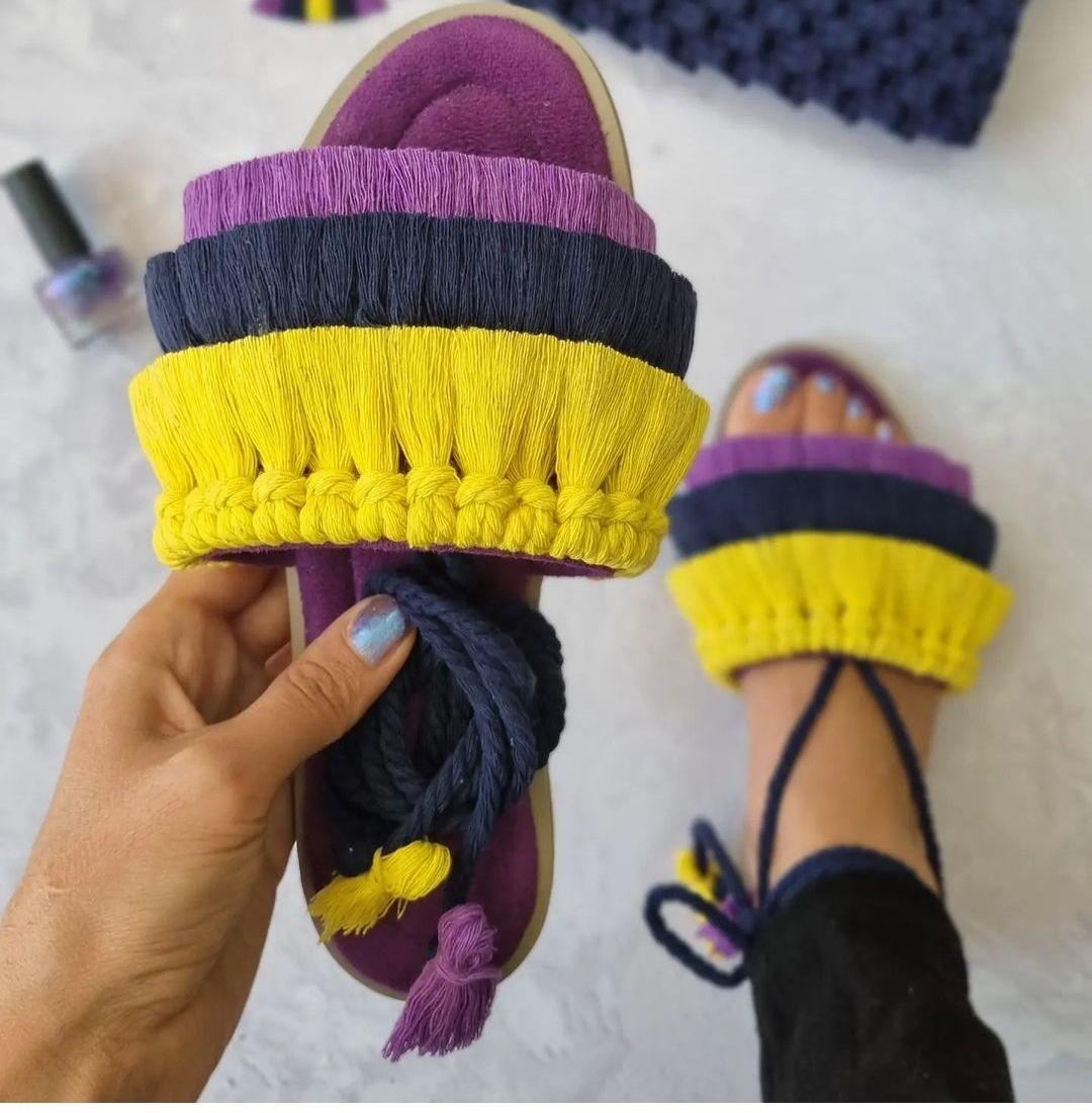 سفارش کارهای مکرومه در رنگ های مختلف