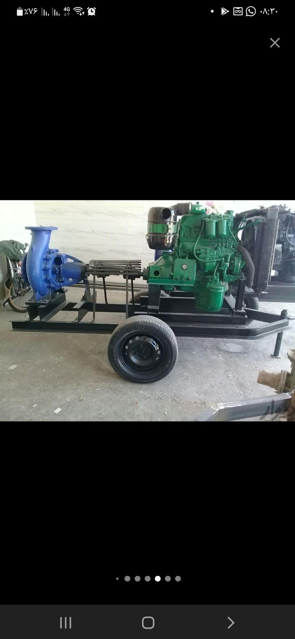 فروش موتورپمپ بنز،ولوو،پرکینزوپمپ پشت تراکتور