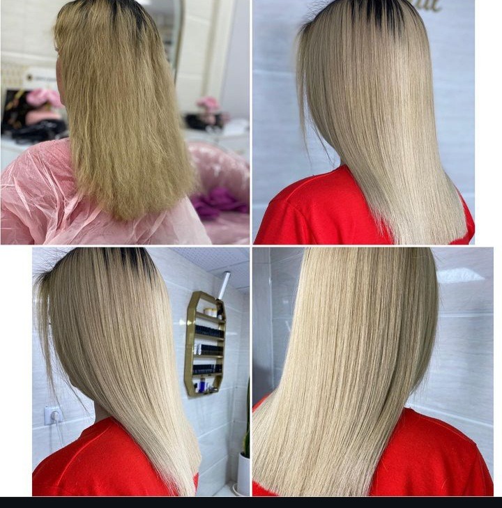 کراتین و احیای مو طلا