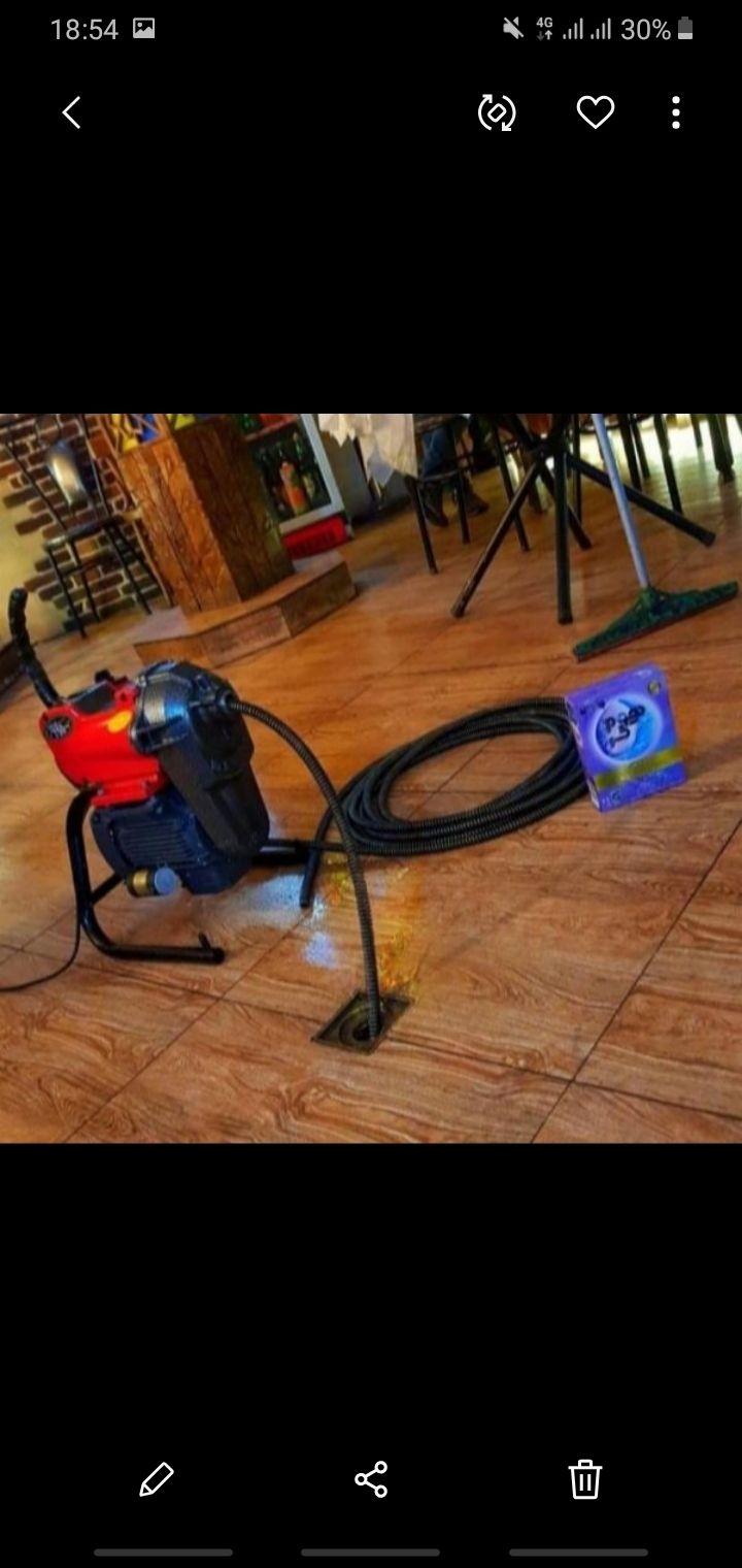 لوله بازکنی و کف برداری