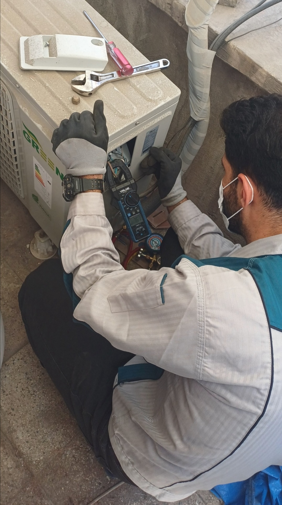 سرویس و نصب وتعمیر تخصصی کولر گازی آرمان